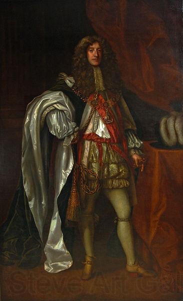 Sir Peter Lely James II as Duke of york Norge oil painting art
